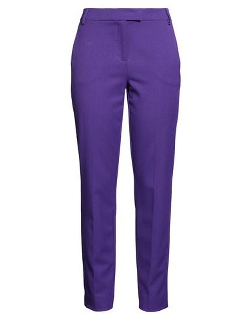 Woman Pants Purple Size 6 Polyester, Viscose, Elastane