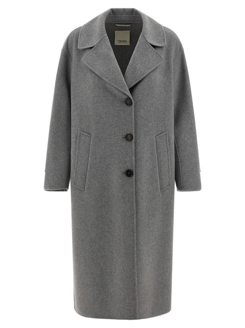 Virgin Wool Coat — Gray