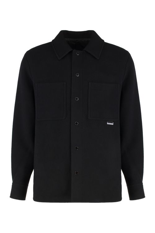 Black Regular Logo Shirt