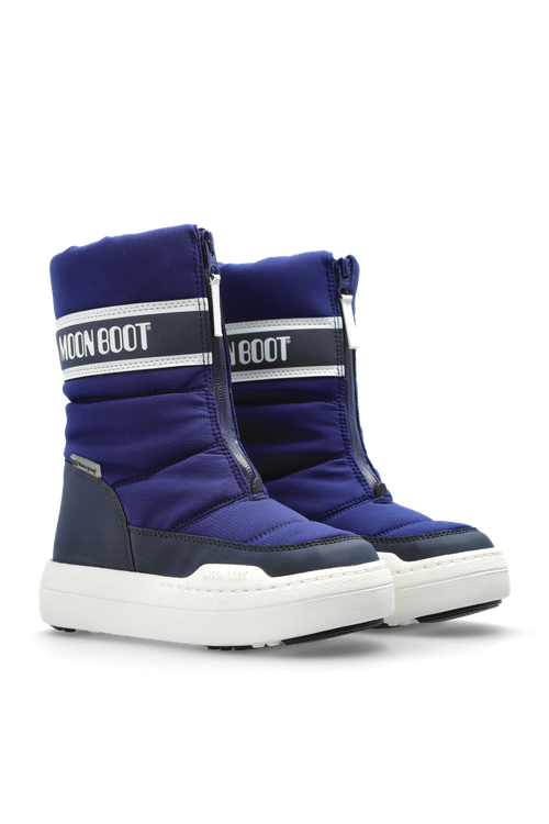Snow Boots `MB JR PARK ZIP HIGH WP`, Unisex, Navy Blue