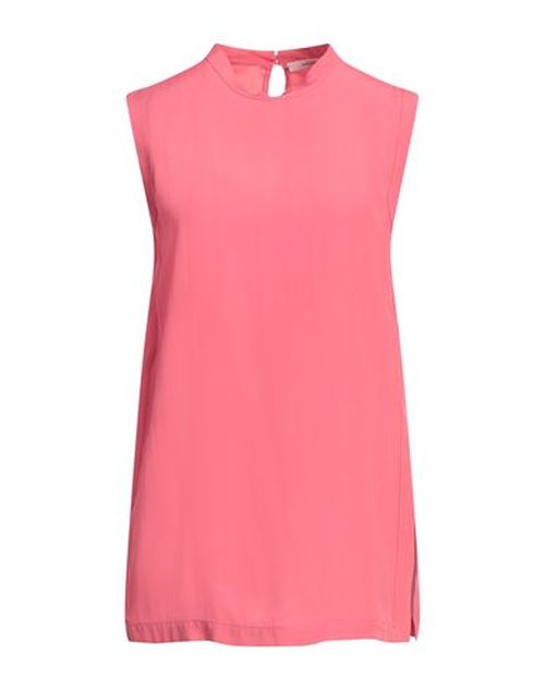 Malìparmi Woman Top Magenta Size 4 Acetate, Silk