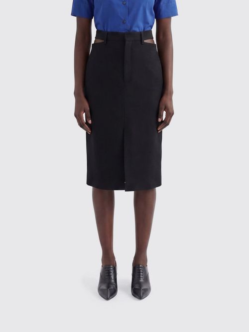 Skirt Woman color Black