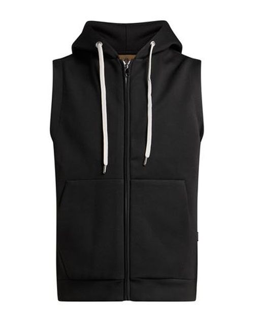At. p.co Man Sweatshirt Black Size M Polyester, Viscose, Elastane