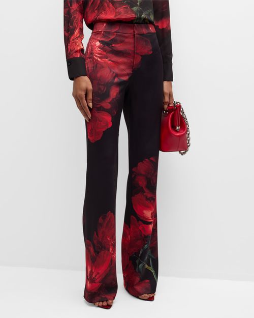 New Olivia Low Rise Slim Flare Trousers