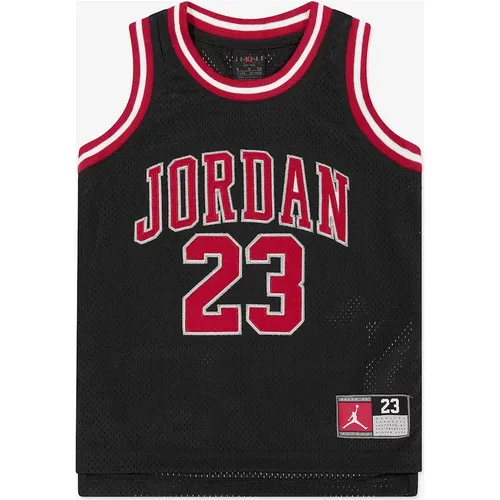Jordan Boys 23 Jersey Sleeveless Top in Black - : 3 years/4 year