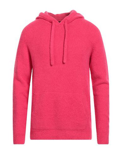 Man Sweater Fuchsia Size 44 Cotton, Nylon, Viscose