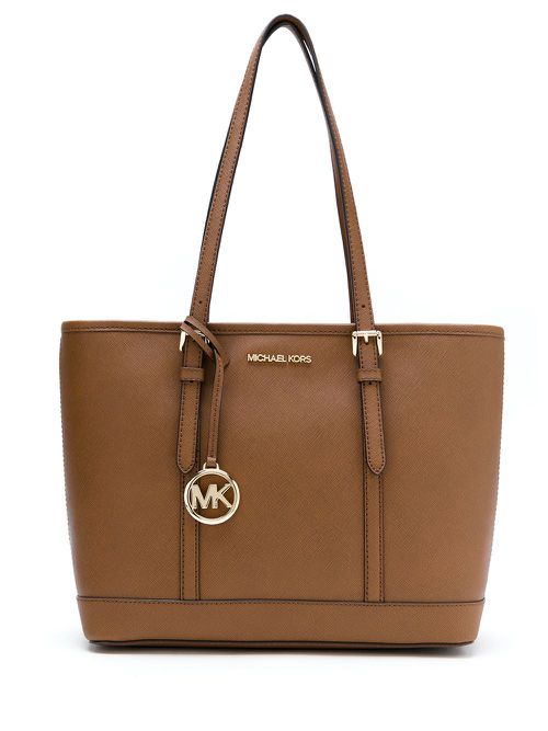 Jet Set tote bag - Brown