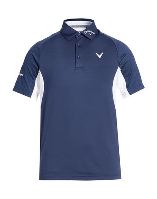 Man Polo shirt Navy Size XS Polyester, Recycled polyester, Elastane