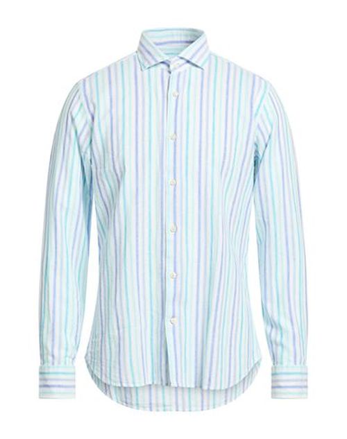 Man Shirt Turquoise Size 15 ½ Cotton