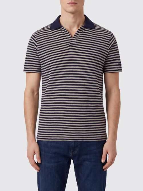 Polo Shirt Men color Grey