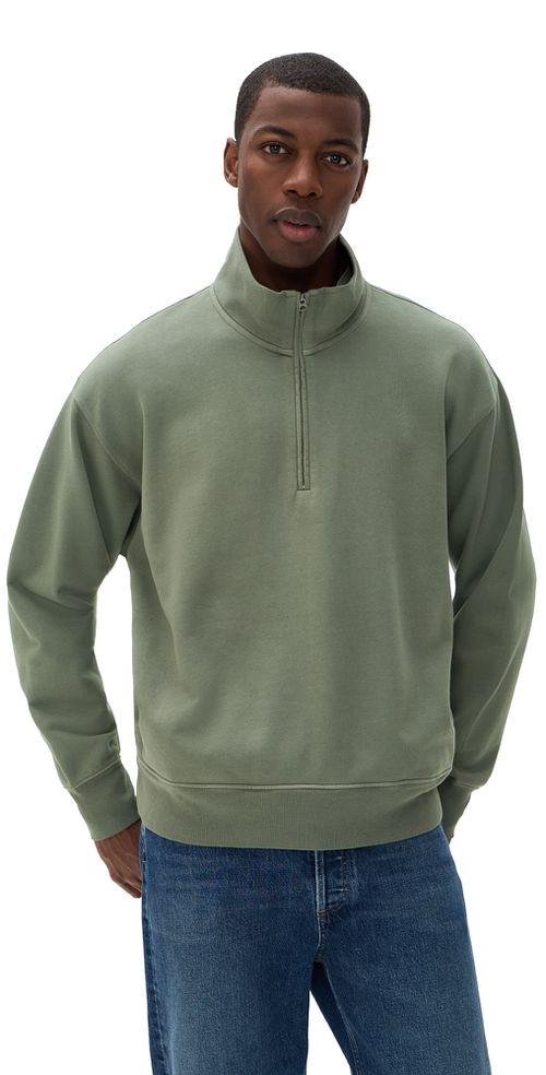 Quarter Zip Pullover Olive
