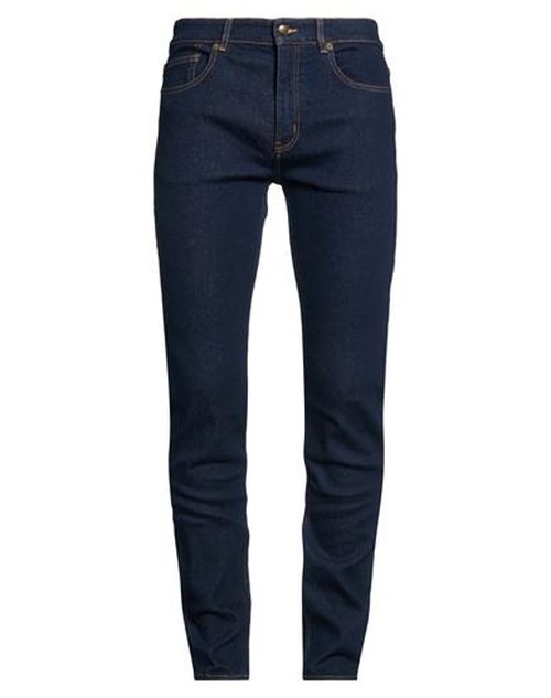 Man Jeans Blue Size 32 Cotton, Elastane