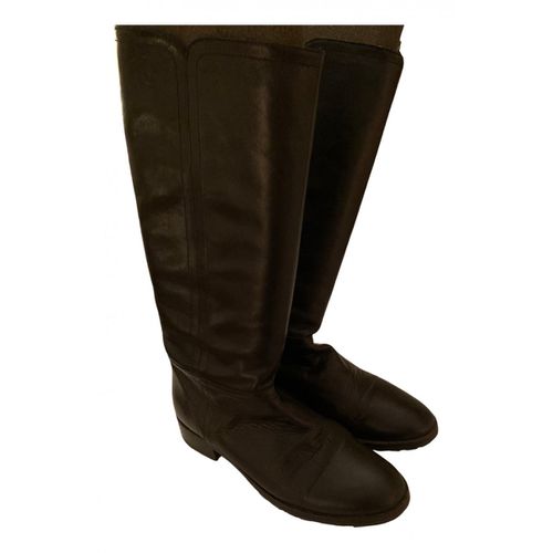 Boots Leather for Female 38 EU