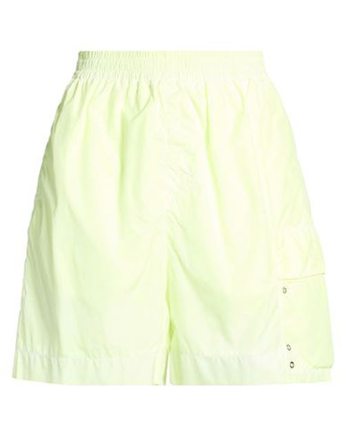Woman Shorts & Bermuda Shorts Yellow Size L Polyamide