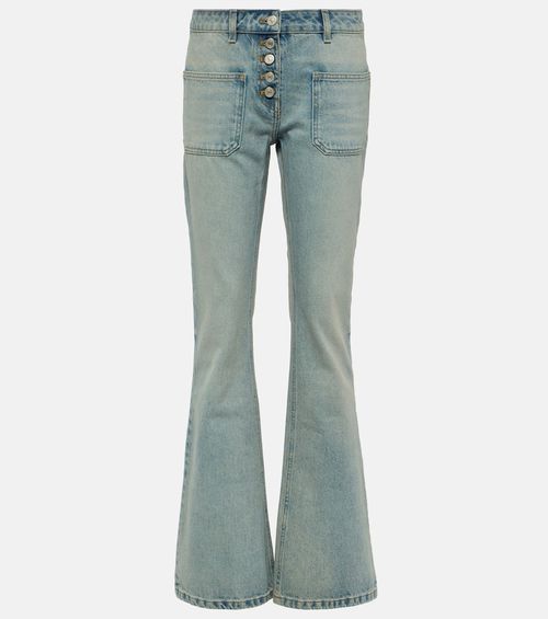Courrèges Low-rise bootcut jeans