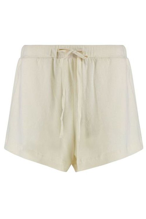 THE GREAT. Drawstring Cotton Shorts