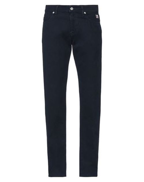 Roÿ Roger's Man Pants Midnight blue Size 38 Cotton, Elastane