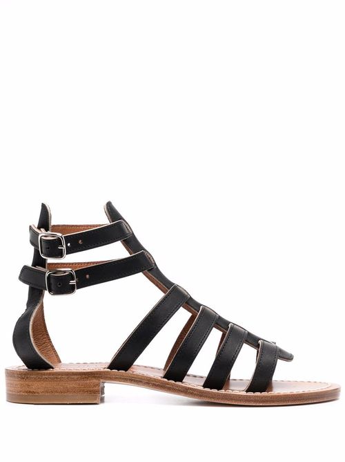 K. JACQUES K Jacques St Tropez Sandals Black