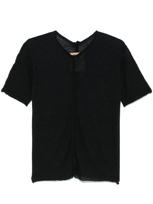 Cashmere T-shirt - Black