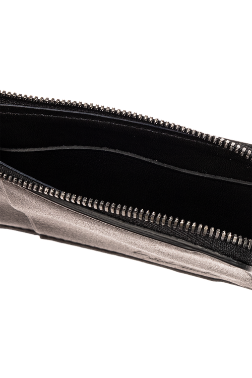 Card Case With Logo, Unisex, Black