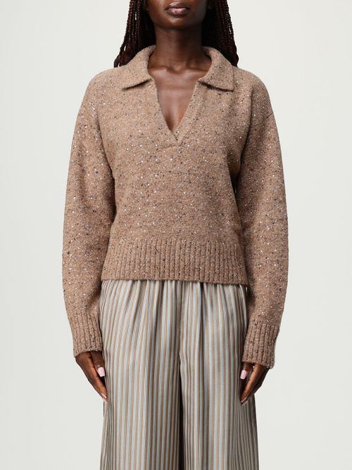 Sweater Woman color Camel