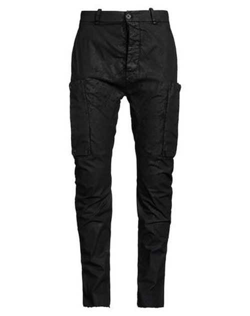 Man Pants Black Size 30 Cotton, Elastane
