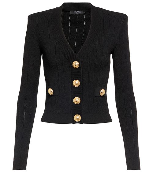 Cropped cardigan