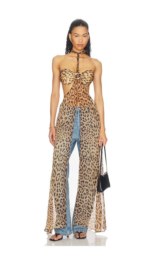 Mariandree Gaitan Andrea Top in Brown. S. Also in