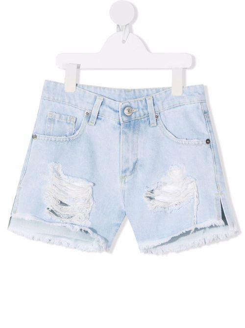 Flirting denim shorts - Blue