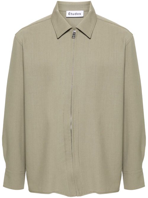 Zenith virgin wool shirt - Green