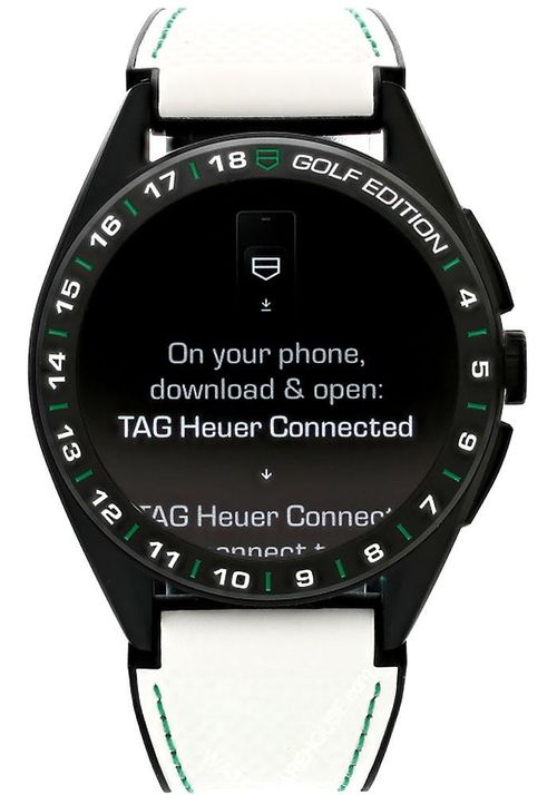 TAG HEUER Connected Calibre E4 Golf Edition 45MM Titanium Smartwatch SBR8A81.EB0251