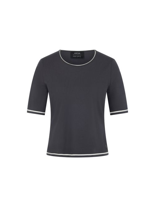 Marc Cain Rethink Together fine knit jumper, blue, 36 N