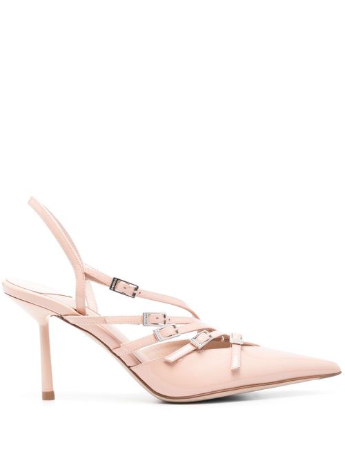 80mm Scarlet slingback pumps - Neutrals