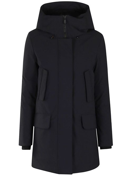 Soleil parka coat - Black