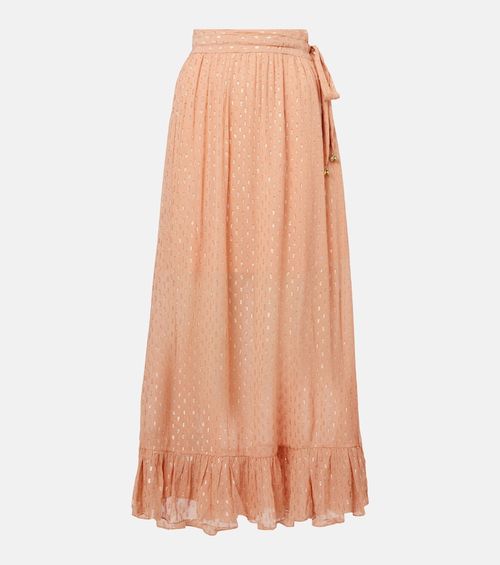 Rhiannon frilled maxi skirt