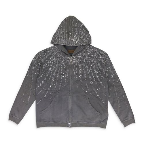 BLACK 20K STELLER DIAMOND HOODIE
