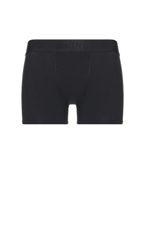 Rhone C.O.R. 4 Boxer Trunk in Black. - XL/1X also in L, M, S, XXL/2X