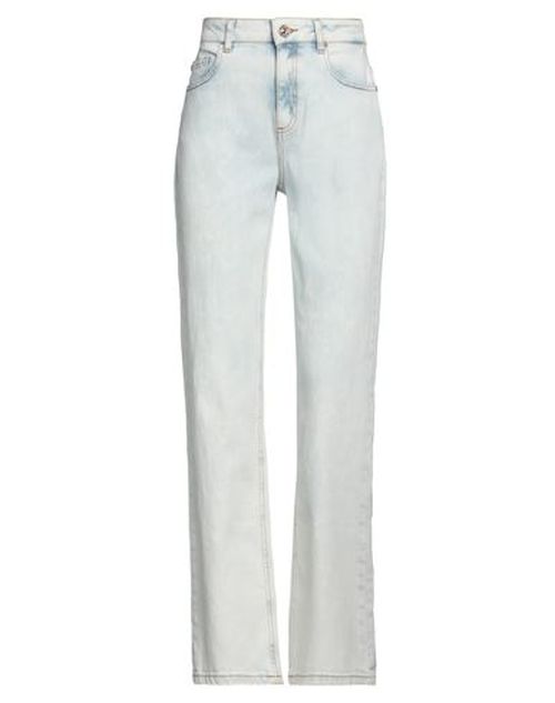 Woman Jeans Blue Size 30 Cotton, Elastane