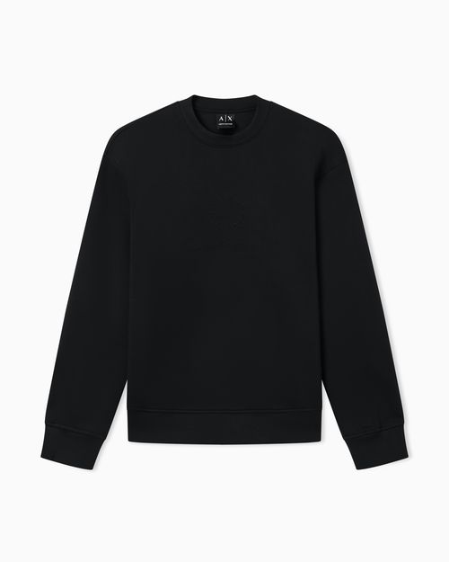 Stretch Bonded Cotton Sweatshirt