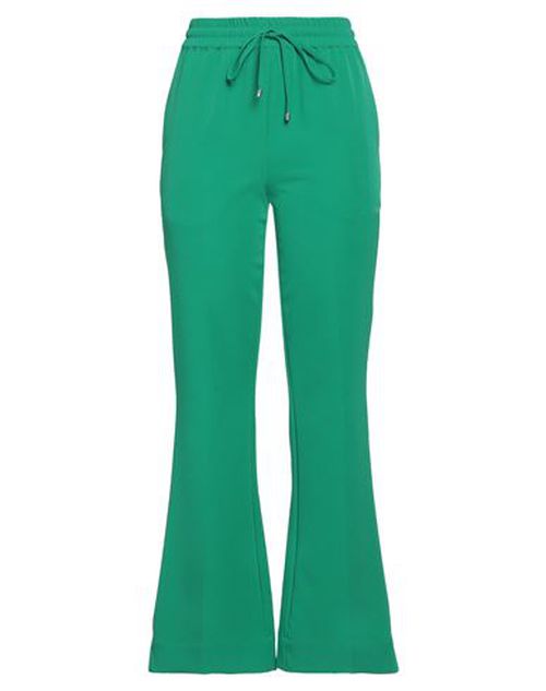 Herzensangelegenheit Woman Pants Green Size 12 Polyester, Elastane