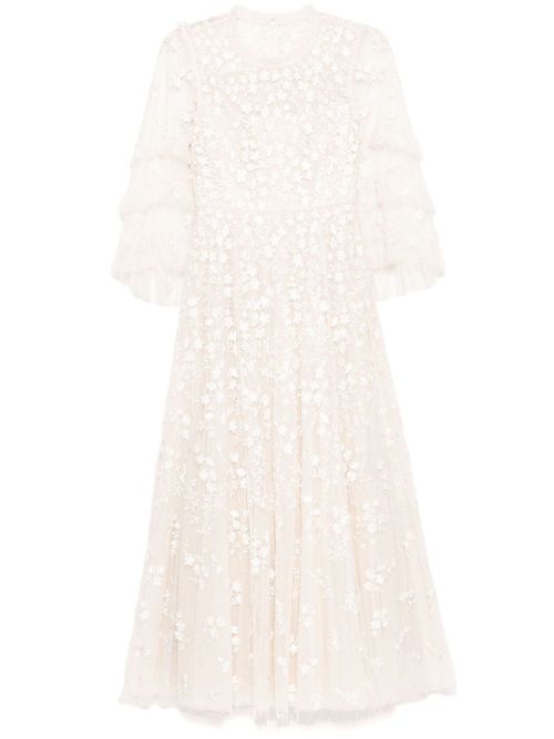 Everett bloom gown - White