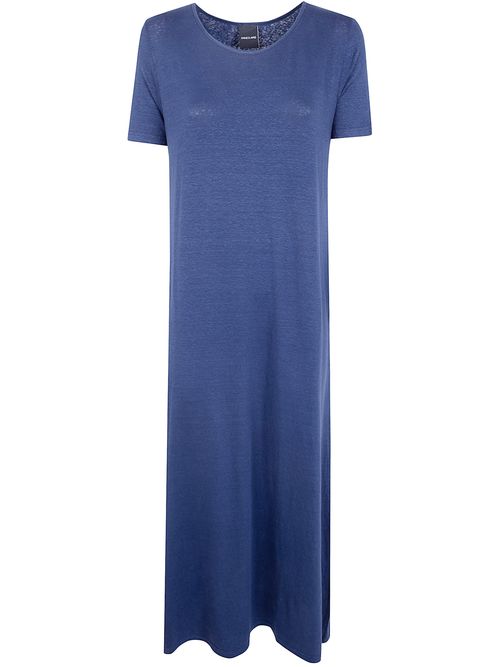 Anneclaire Jersey Linen Short Sleeves Long Dre