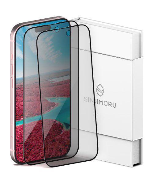Shinji Glass iPhone 15 Privacy Protection Full Cover Tempered Glass