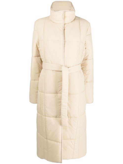 Tracey belted padded coat - Neutrals