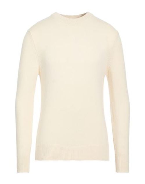 Man Sweater Ivory Size 38 Cashmere