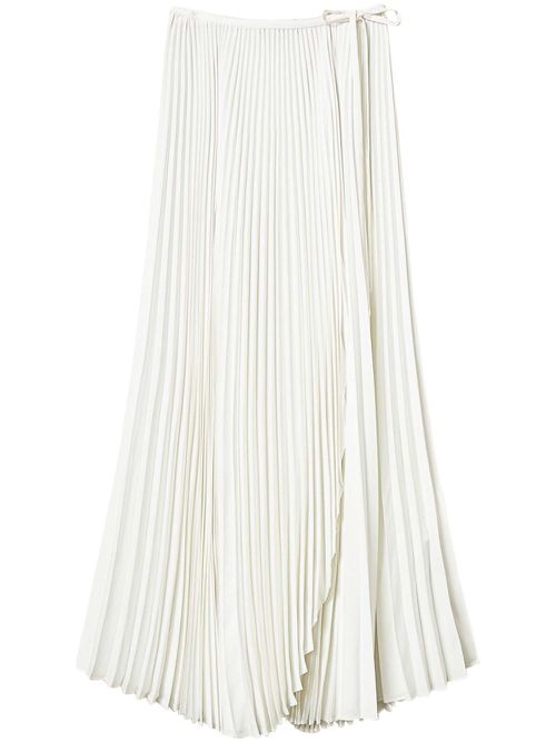 Pleated skirt - White