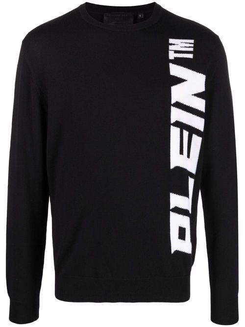 Logo-print sweatshirt - Black
