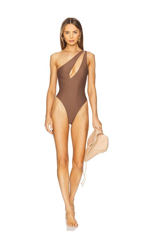 Lovers and Friends Level Up One Piece in Brown. - L also in M, S, XL