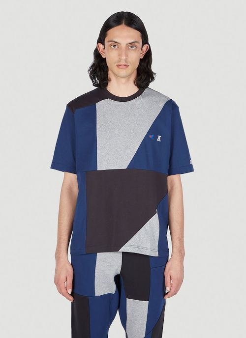 Contrast Panel T-shirt - Man T