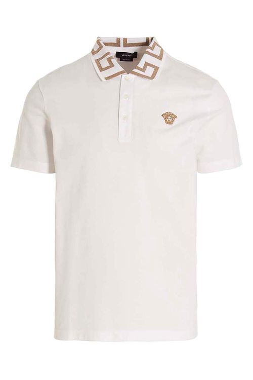'Greca' Polo Shirt